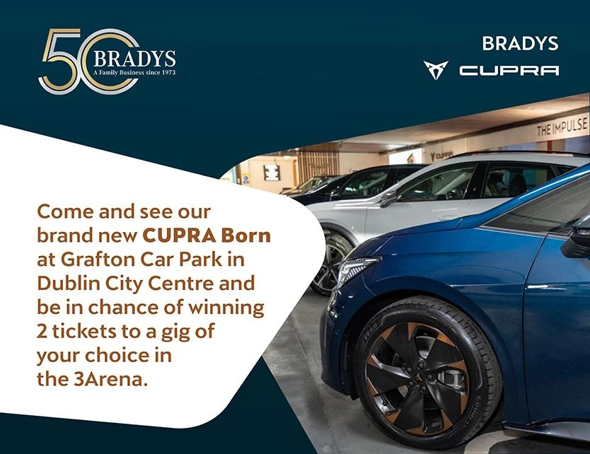 Experience the Future of Driving at the Grafton Car Park All Electric CUPRA Born Showcase!