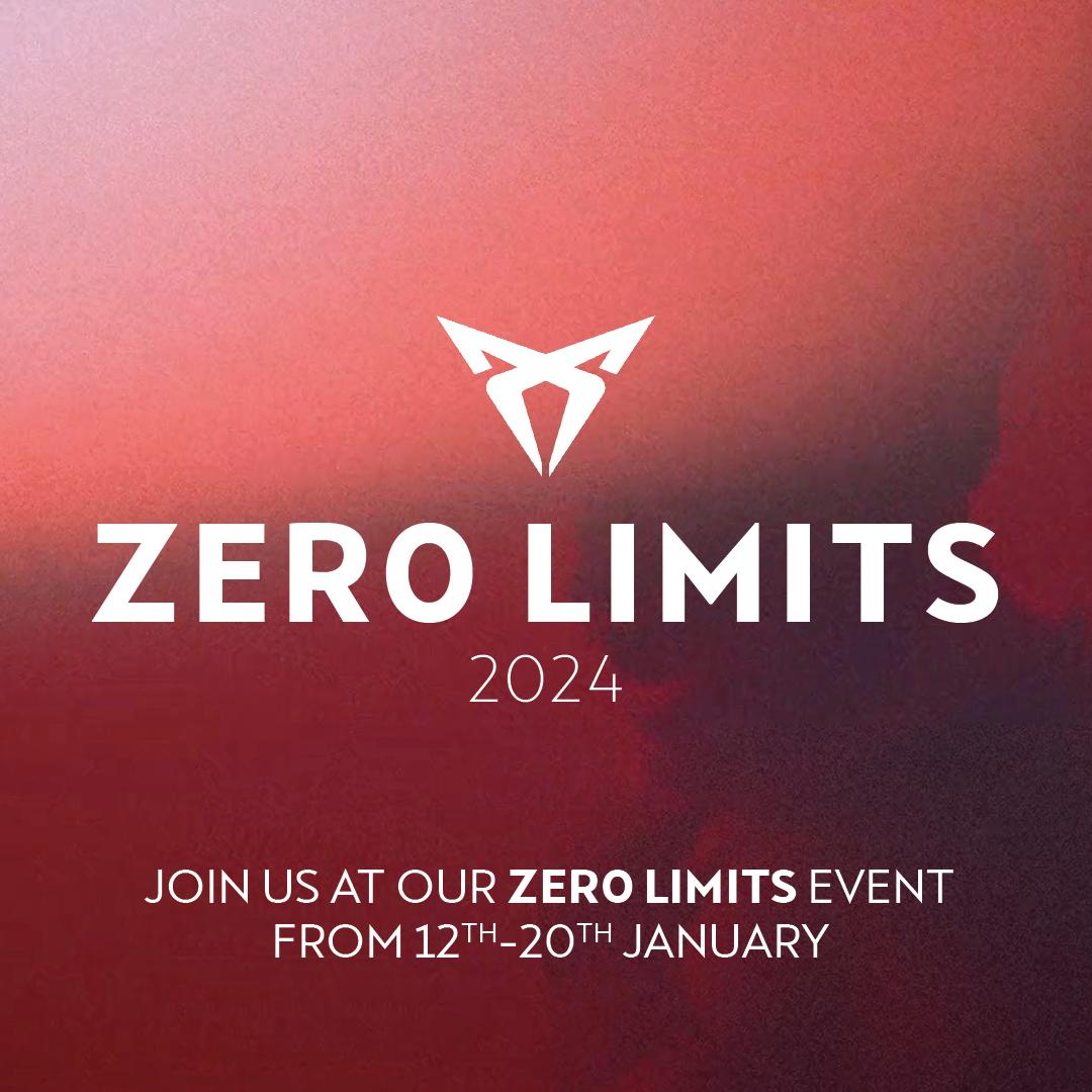 The 2024 CUPRA ZERO Limits Sales Event!