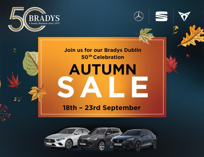 Bradys Celebration Autumn Sale: Unmissable Deals Await!