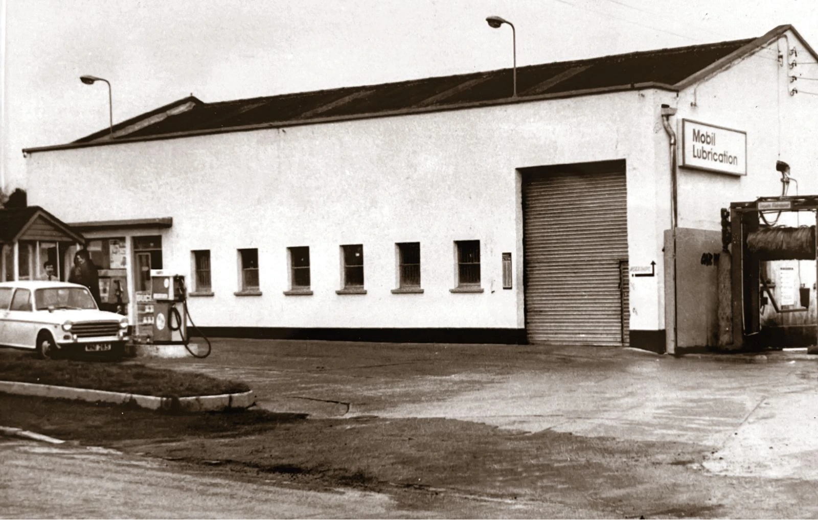 The original Brady’s Dublin filling station