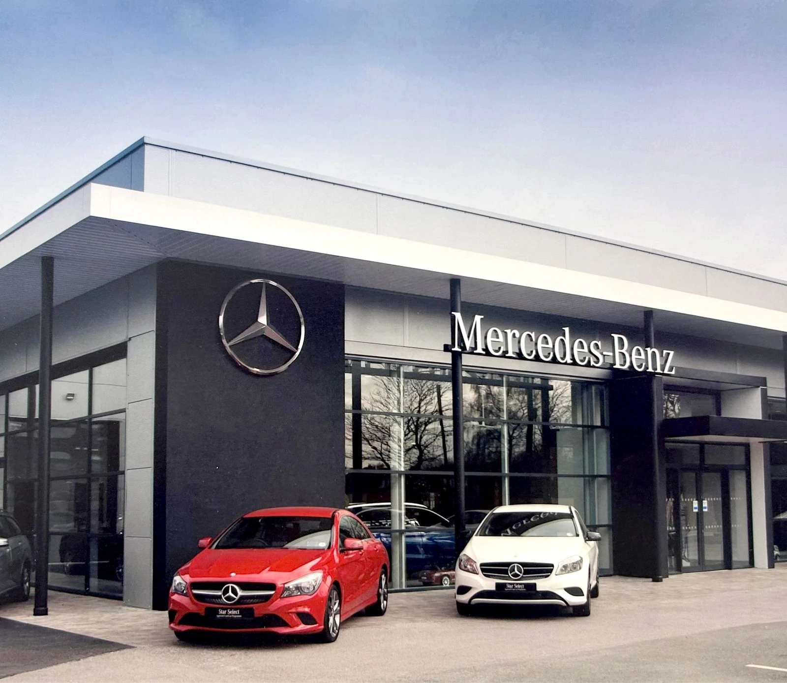 Cars on the Bradys Dublin forecourt