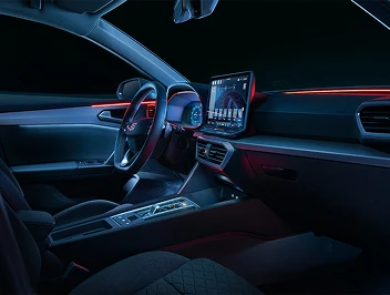 SEAT Leon Sportstourer ambient lighting